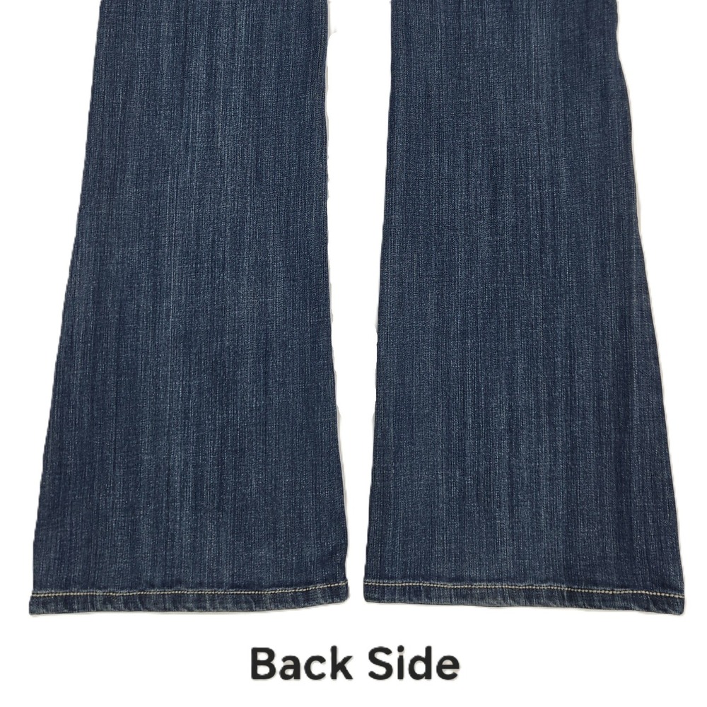 Cello Women Preppy Embroidered Bootcut Jeans Size 9 Mid Wash Y2K - Picture 9 of 15